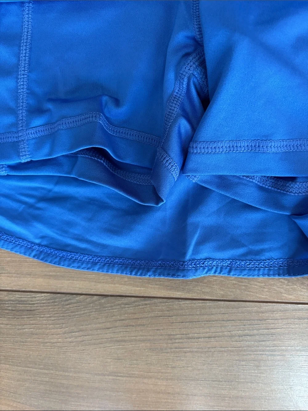 Nike Girls' Royal Blue Athletic Skort with White Swoosh